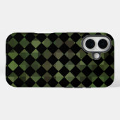 迷彩市松模様に模様 Case-Mate iPhoneケース (裏面 (横))