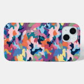 迷彩抽象芸術色 Case-Mate iPhoneケース (裏面 (横))