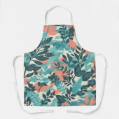 迷彩抽象芸術離れ エプロン (正面)