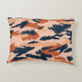 迷彩抽象芸術:ヴィンテージシームレス壁紙。 アクセントクッション (裏面)