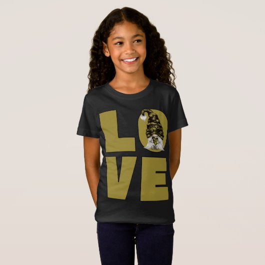 迷彩柄おもしろい格言グランドパカモフラージュ退役軍人パパ Tシャツ (正面フル)