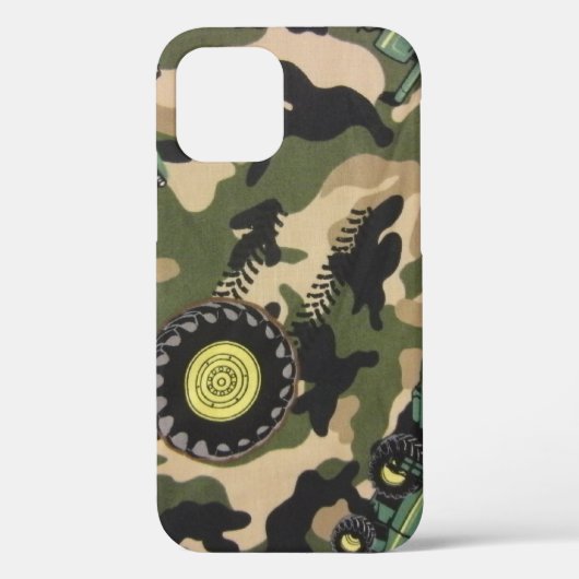 迷彩柄およびトラクターのケースメイトiPhoneケース Case-Mate iPhoneケース (裏面)