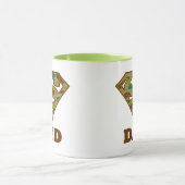 迷彩柄すごいパパ マグカップ (中央)