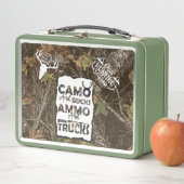迷彩柄とアンモメタルランチボックス メタルランチボックス (インサイチュ)