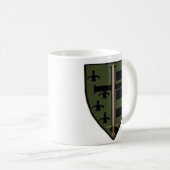 迷彩柄のコーヒー・マグ コーヒーマグカップ (正面右)