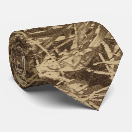 迷彩柄のタイ ネクタイ (ロール)