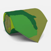 迷彩柄のタイ ネクタイ (ロール)