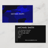 迷彩柄の壁-名刺 名刺 (正面/裏面)