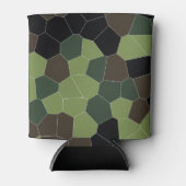 迷彩柄の色パターン 缶クーラー (正面)