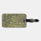 迷彩柄の荷物のラベル ラゲッジタグ (裏面横)