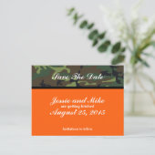 迷彩柄はがきを保存する 案内ポストカード (スタンド正面)