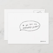 迷彩柄はがき ポストカード (正面/裏面)