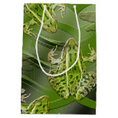 迷彩柄カエル ミディアムペーパーバッグ (裏面)