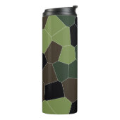 迷彩柄カラー抽象芸術パターン タンブラー (回転左)
