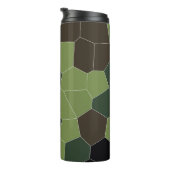 迷彩柄カラー抽象芸術パターン タンブラー (回転右)