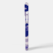 迷彩柄キャンプ狩りブルーカモフラージュ Case-Mate iPhoneケース (裏面 / 左)