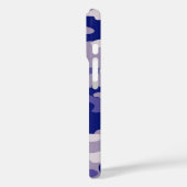 迷彩柄キャンプ狩りブルーカモフラージュ Case-Mate iPhoneケース (裏面 / 左)