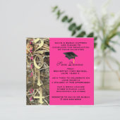 迷彩柄クラシック2014卒業招待状 招待状 (スタンド正面)