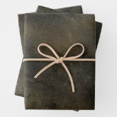 迷彩柄グリーンブラウン自然トレンディー迷彩 ラッピングペーパーシート (インサイチュ)