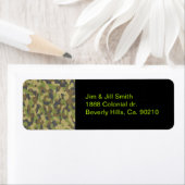 迷彩柄グリーン&ブラウンズ ラベル (インサイチュ)