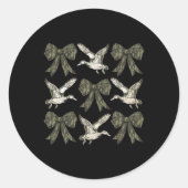 迷彩柄コケットボウダック狩りダック狩りウィメンギール ラウンドシール (正面)