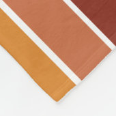 迷彩柄ストライプ フリースブランケット (角)