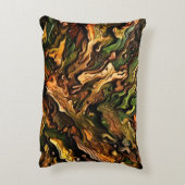 迷彩柄デザイン アクセントクッション (裏面(縦))