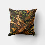 迷彩柄デザイン クッション (裏面)