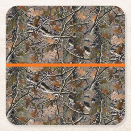 迷彩柄トランプのポーカーコースター！ギフト素晴らしとトレンド！カモ スクエアペーパーコースター