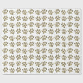 迷彩柄ドッグポープリント ラッピングペーパー (フラット)