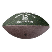 迷彩柄ドット名パーソナライズされたチーム番号スポーツ アメリカンフットボール (回転270)