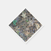 迷彩柄ナプキンス、カモフラージュ スタンダードカクテルナプキン (角)