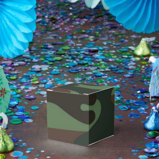 迷彩柄パターンおもしろい優先ボックス フェイバーボックス (パーティー)