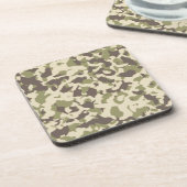 迷彩柄パターン コースター (左側)