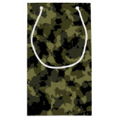 迷彩柄パターン スモールペーパーバッグ (裏面)