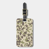 迷彩柄パターン ラゲッジタグ (正面縦)