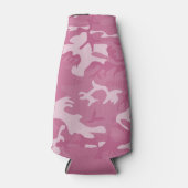 迷彩柄ピンク ボトルクーラー (正面)