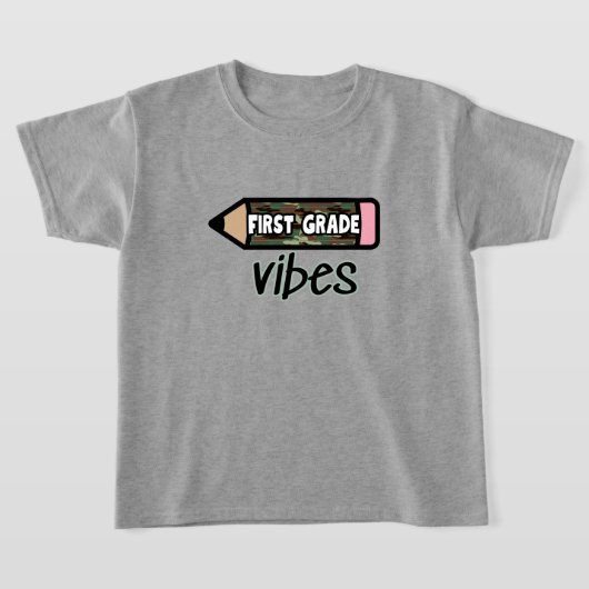 迷彩柄ファーストグレードビア Tシャツ (レイダウン)