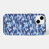 迷彩柄プリントiPhone 14ケース iPhoneケース (裏面横)