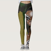 迷彩柄レギンス レギンス (正面)