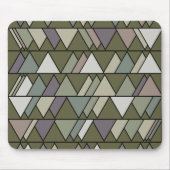 迷彩柄三角形 マウスパッド (正面)