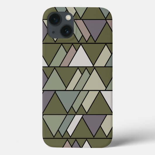 迷彩柄三角形 Case-Mate iPhoneケース (裏面)