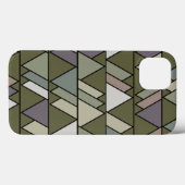 迷彩柄三角形 Case-Mate iPhoneケース (裏面 (横))