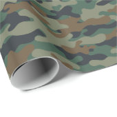 迷彩柄包装紙 ラッピングペーパー (ロールコーナー)