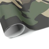 迷彩柄包装紙 ラッピングペーパー (ロールコーナー)