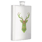 迷彩柄幾何学的ディアヘッド フラスク (右)