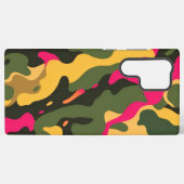 迷彩柄抽象芸術電話ケース SAMSUNG GALAXYケース (裏面横)