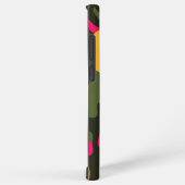 迷彩柄抽象芸術電話ケース SAMSUNG GALAXYケース (右側面)