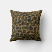 迷彩柄抽象芸術 クッション (裏面)