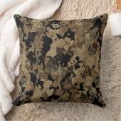 迷彩柄旋回抽象芸術2 クッション (ブランケット)